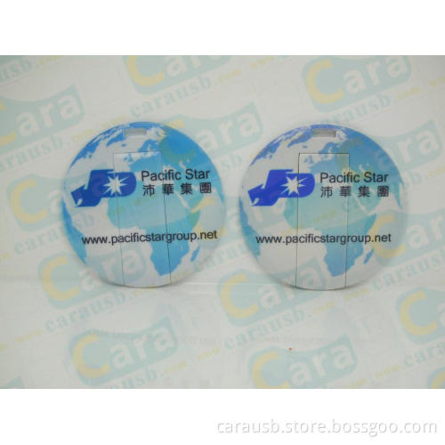 CIRCLE Card USB Flash Drive mini bank cards plastic usb flash memory 8GB rounded cards design